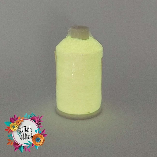 Glow in the Dark Thread 1000m Baby Pink L11