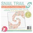 Snail Trail Quilt Block Foundation Paper Piecing Pad, 42 sheets, 6in blocks