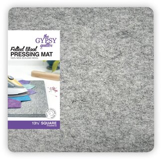 The Gypsy Quilter Wool Pressing Mat - 13.5" square