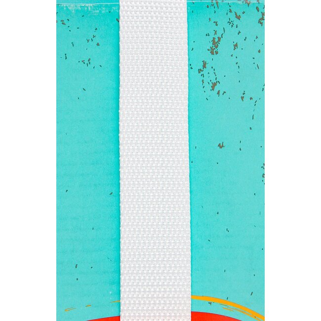 Strapping - 1" wide, white per meter