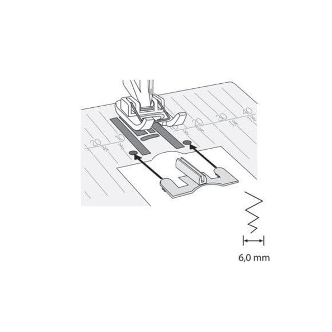 HV Spanish Hemstitch Foot (group 6,7,8)