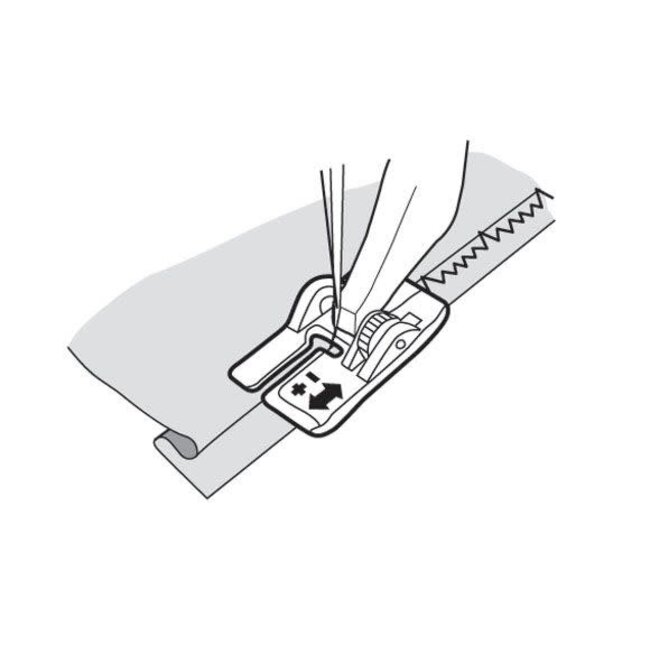 HV Adjustable Blind Hem Foot (group 1-8)