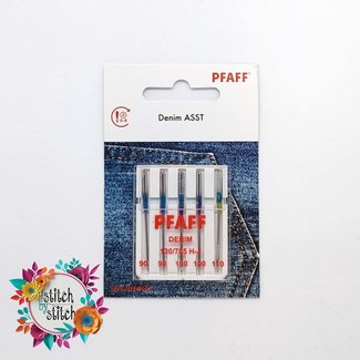 PFAFF Pfaff Denim Needle - Assorted Sizes 5 pack