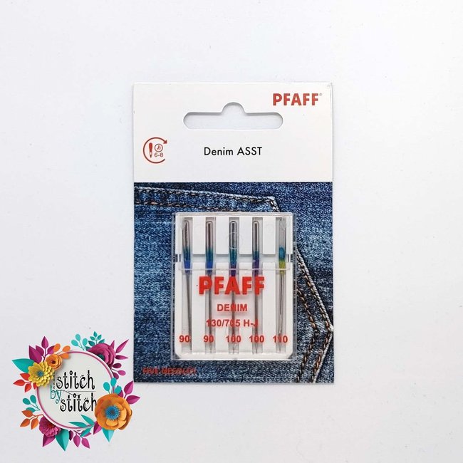 Pfaff Denim Needle - Assorted Sizes 5 pack