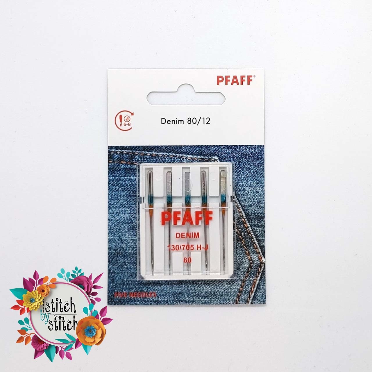 PFAFF Pfaff Denim Needle - Size 80/12 5 pack
