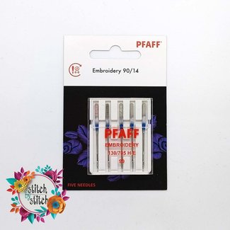 PFAFF Pfaff Embroidery Needle - Size 90/14 5 pack