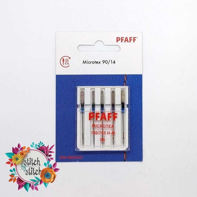 Pfaff Microtex Needle - Size 90/14 5 pack