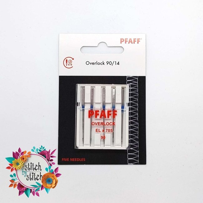 Pfaff Overlock Needle - Size 90/14 5 pack
