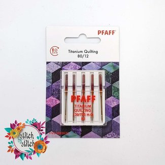PFAFF Pfaff Titanium Quilting Needle - Size 80/12 5 pack