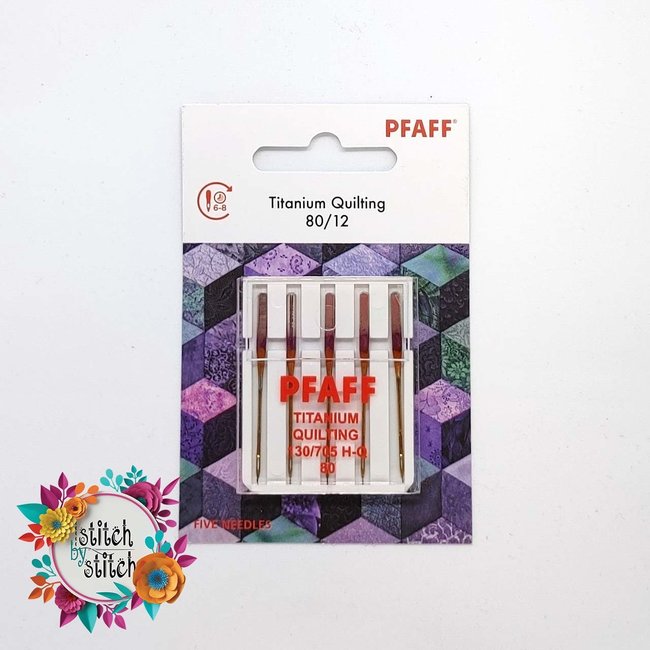 Pfaff Titanium Quilting Needle - Size 80/12 5 pack