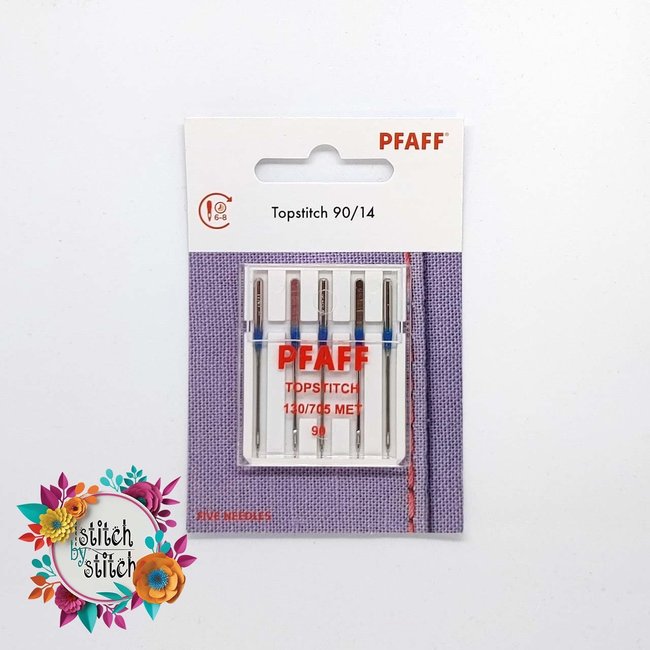 Pfaff Topstitch Needle - Size 90/14 5 pack