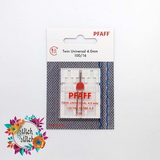 PFAFF Pfaff Twin Universal Needle - Size 100/16 - 4.0mm 1 pack