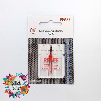 PFAFF Pfaff Twin Universal Needle - Size 80/12 - 2.5mm 1 pack