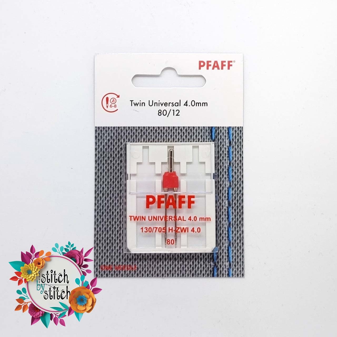 PFAFF Pfaff Twin Universal Needle - Size 80/12 - 4.0mm 1 pack