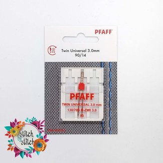 PFAFF Pfaff Twin Universal Needle - Size 90/14 - 3.0mm 1 pack