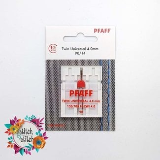 PFAFF Pfaff Twin Universal Needle - Size 90/14 - 4.0mm 1 pack