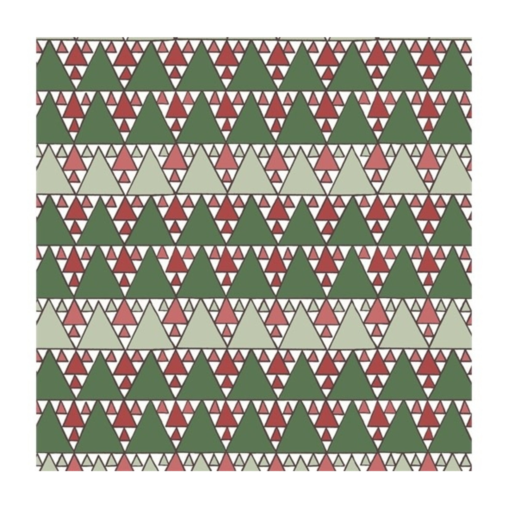 Liberty A Woodland Christmas, Evergreen Glade, Green (04776021/A) $0.20 per cm or $20/m
