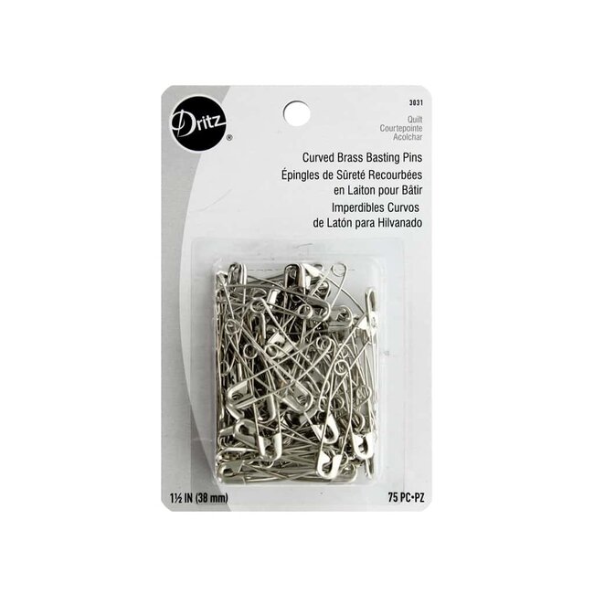 Curved Basting Pins - SIZE 2