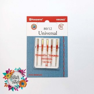 Husqvarna Viking Husqvarna Viking Universal Needle - Size 80/12 5 pack