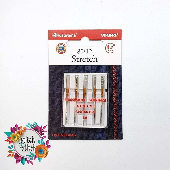 Husqvarna Viking Stretch Needle - Size 80/12 5 pack