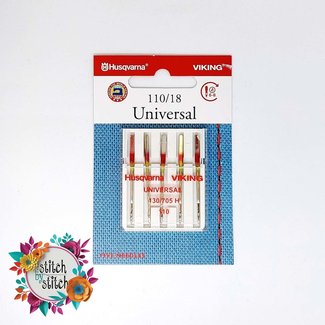 Husqvarna Viking Husqvarna Viking Universal Needle - Size 110/18 5 pack