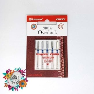 Husqvarna Viking Husqvarna Viking Overlock Needle - Size 90/14 5 pack