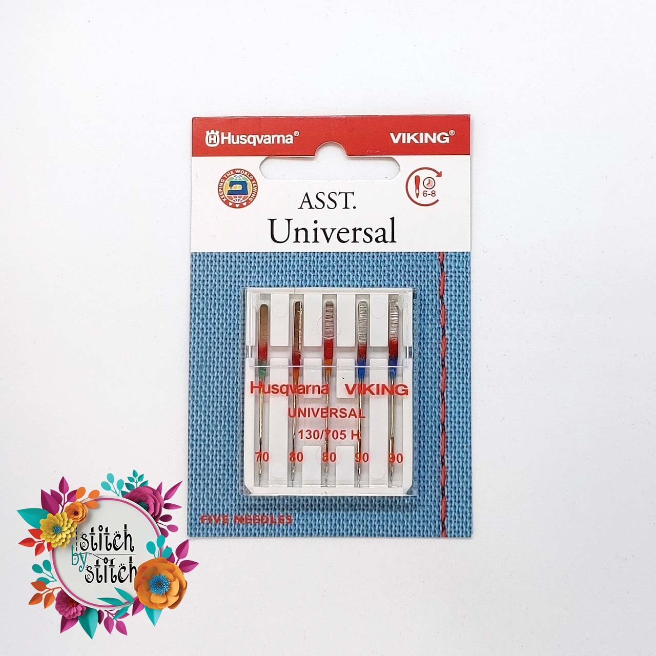 Husqvarna Viking Husqvarna Viking Universal Needle - Assorted Size 5 pack