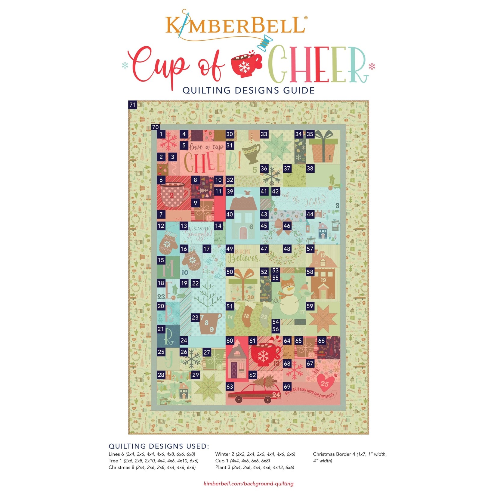 Cup of Cheer Quilting Designs Bundle - Stitch by Stitch Cup of Cheer Quilting Designs Bundle - Stitch by Stitch