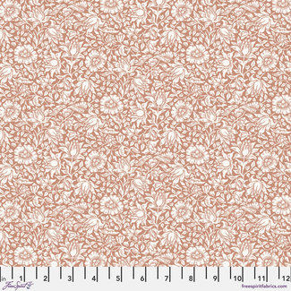 Morris & Co Wandle, Mallow, Coral (PWWM048.CORAL) $0.16 per cm or $16/m