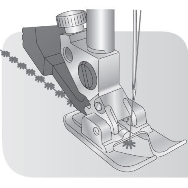 Pfaff Candlewicking Foot w/IDT (G*,J,K,L)