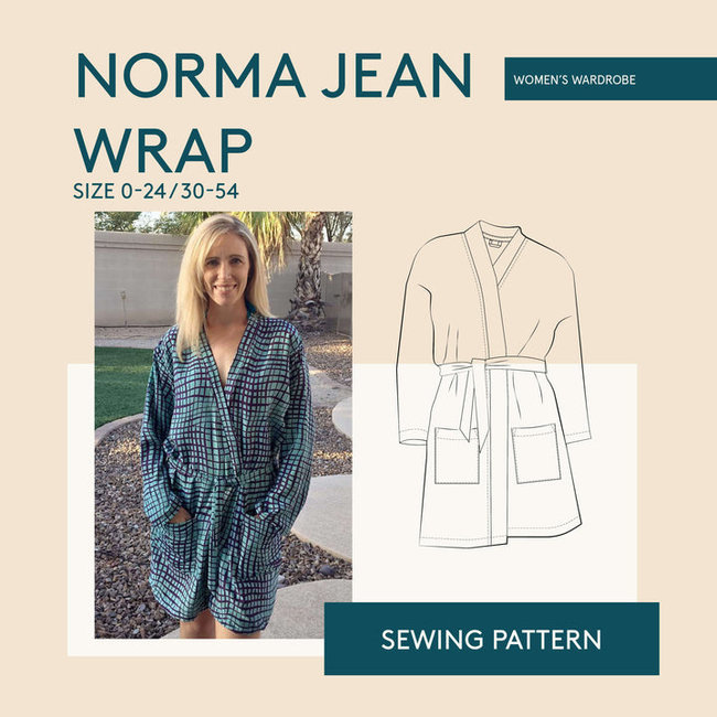 Norma Jean Wrap Pattern 0-24 (30-54)