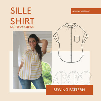 Wardrobe by Me Sille Shirt Pattern 0-24 (30-54)