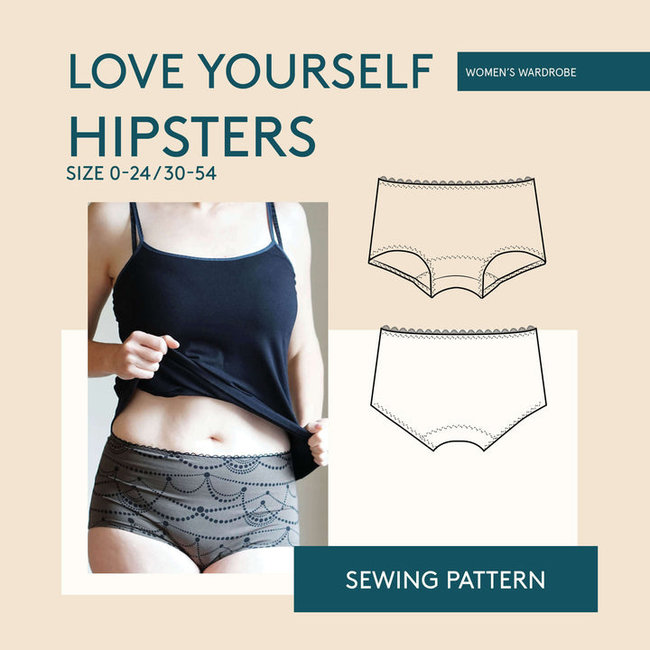 Hipster Underpants Pattern 0-24 (30-54) - Stitch by Stitch