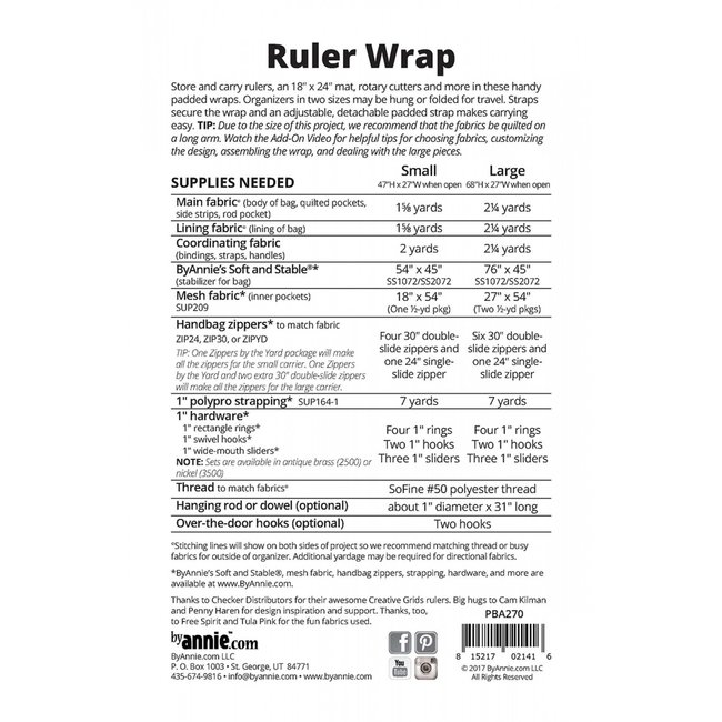 Ruler Wrap Pattern