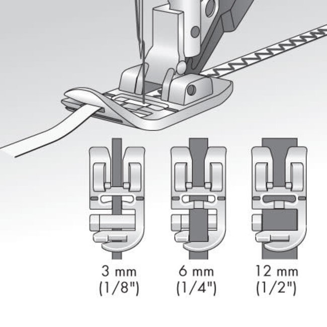Pfaff Decorative Trim Foot (B,C,D,E,F,G,J,K*,L)
