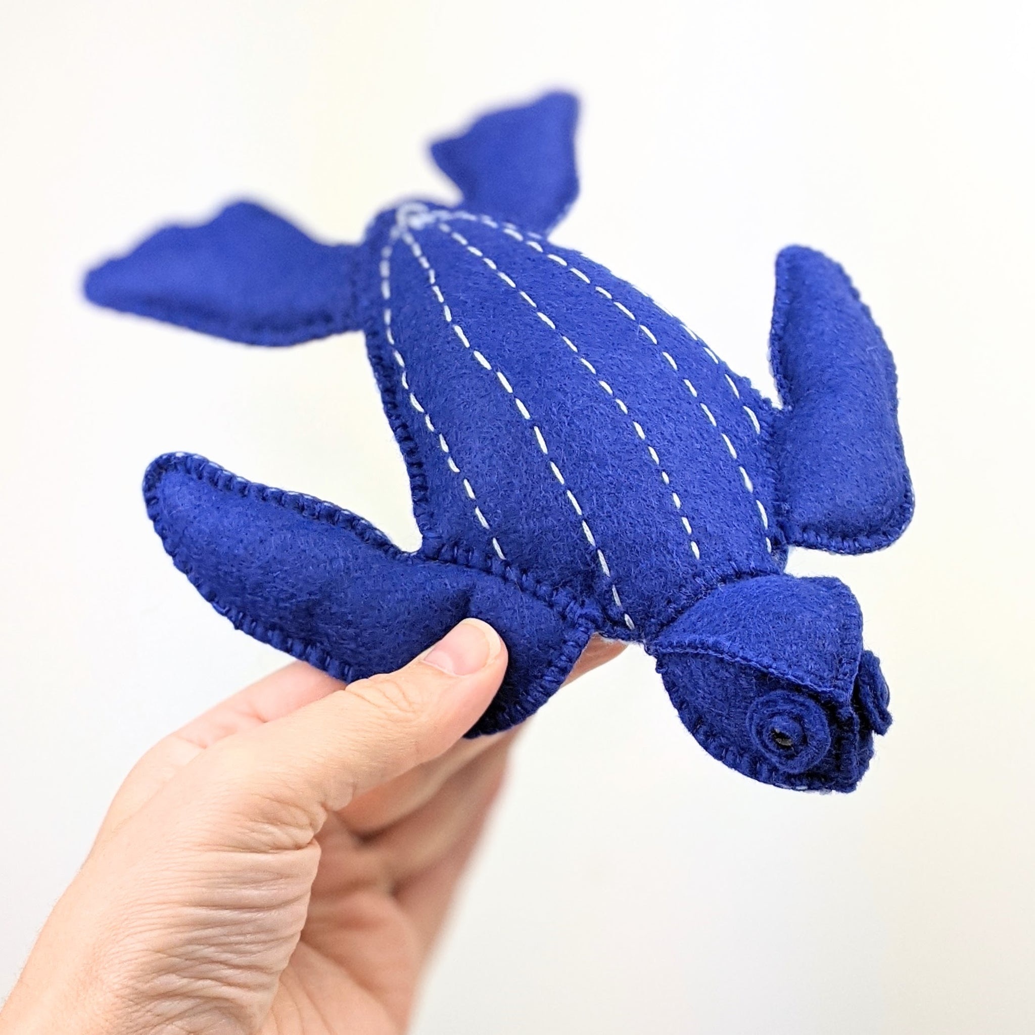 Sea Turtle Hand Stitching Felt Kit Stitch by Stitch