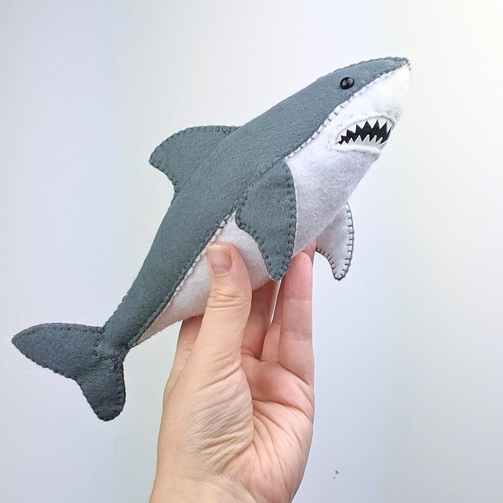 shark felt pattern