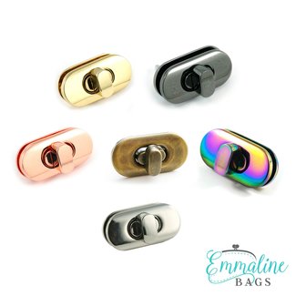 Emmaline Small Turn Lock - (with screws)