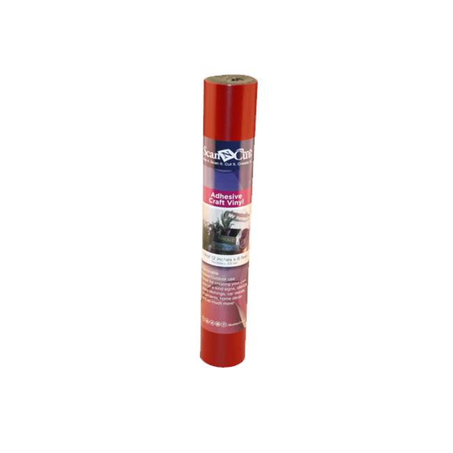 Brother Adhesive Craft Vinyl Scan n Cut- Red DISCONTINUED