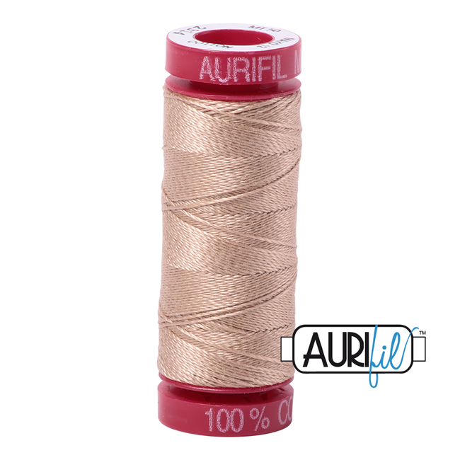 AURIFIL 12WT 2314 Beige small spool