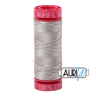 AURIFIL AURIFIL 12WT 5021 Light Grey small spool