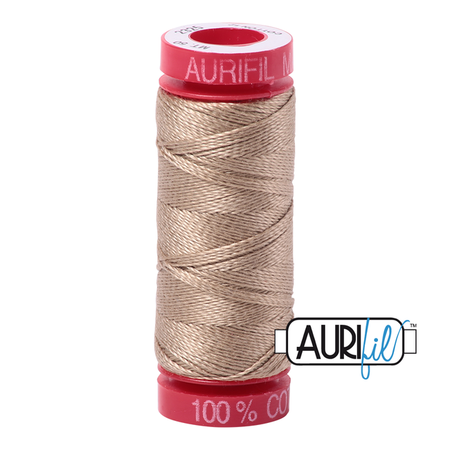 AURIFIL 12WT 2325 Linen small spool