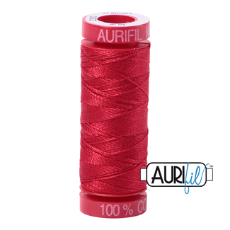 AURIFIL AURIFIL 12WT 2250 Red small spool