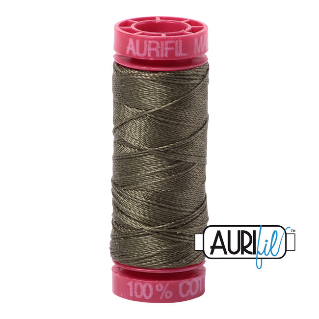 AURIFIL 12WT 2905 Army Green Small
