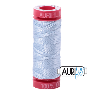 AURIFIL AURIFIL 12WT 2710 Light Robins Egg small spool