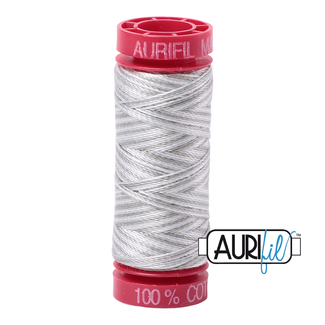 AURIFIL AURIFIL 12WT 4060 Silver Moon small spool