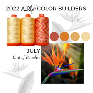 AURIFIL Aurifil 2022 Color Builders - July - Birds of Paradise