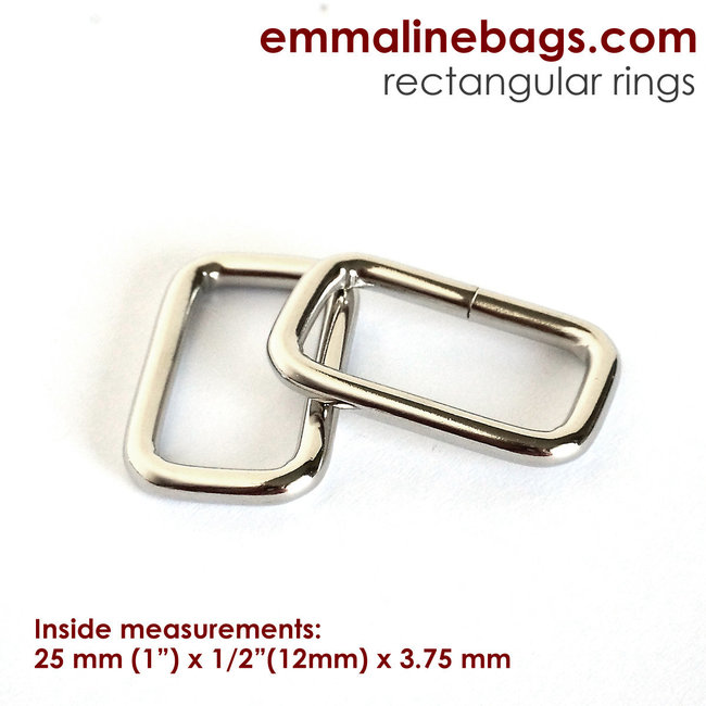 Rectangular Rings: (4 Pack)