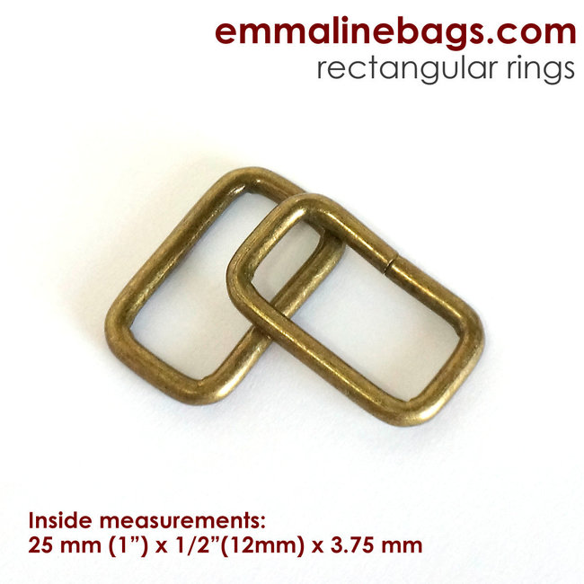 Rectangular Rings: (4 Pack)