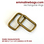 Rectangular Rings: (4 Pack)